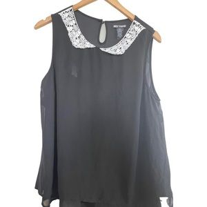 Hot topic skull tank blouse